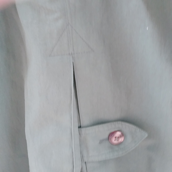 New York Harbor 12 Gray Trench Coat - Picture 3 of 11